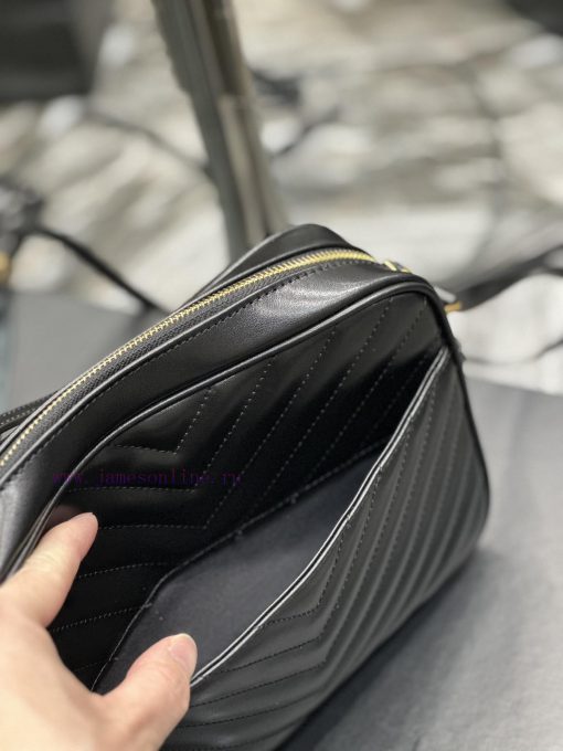 Yves Saint Laurent Bags NewLou Camera Bag - Black Gold BuckleTop level imported Italian cowhide camera bag. Hong Kon 88i0kuzf - Image 9