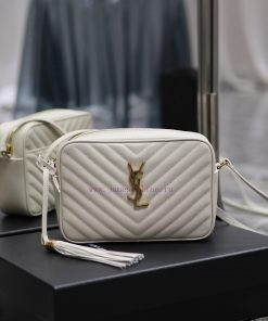 Yves Saint Laurent Bags NewLou Camera Bag - White Gold BuckleTop level imported Italian cowhide camera bag. Hong Kon 3gzuf7f2