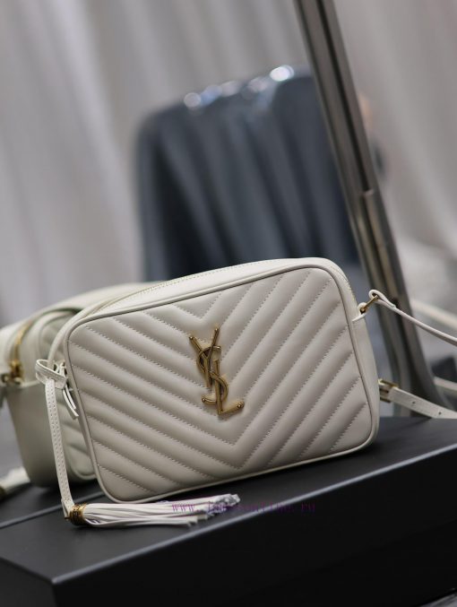 Yves Saint Laurent Bags NewLou Camera Bag - White Gold BuckleTop level imported Italian cowhide camera bag. Hong Kon 3gzuf7f2 - Image 3