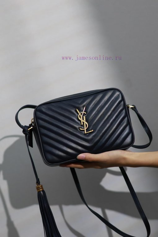 Yves Saint Laurent Bags NewLou Camera Bag - Royal BlueTop level imported Italian cowhide camera bag. Hong Kong purch mm2qv15z - Image 3