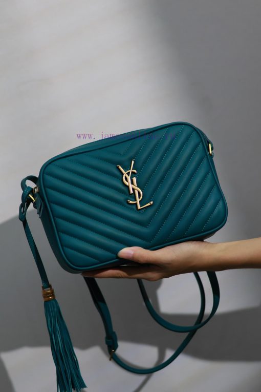 Yves Saint Laurent Bags NewLou Camera Bag _ Turquoise GreenTop level imported Italian cowhide camera bag. Hong Kong i3087w4a - Image 3