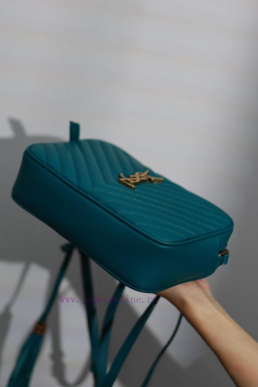 Yves Saint Laurent Bags NewLou Camera Bag _ Turquoise GreenTop level imported Italian cowhide camera bag. Hong Kong i3087w4a - Image 8