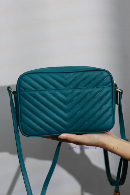 Yves Saint Laurent Bags NewLou Camera Bag _ Turquoise GreenTop level imported Italian cowhide camera bag. Hong Kong i3087w4a - Image 9