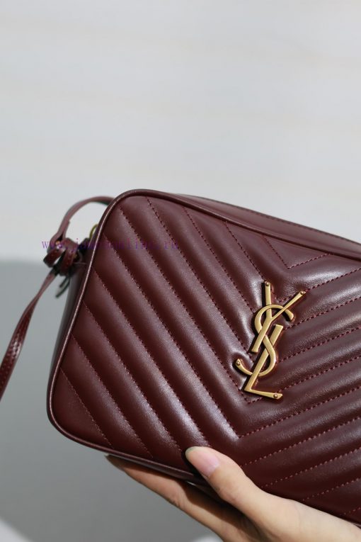 Yves Saint Laurent Bags NewLou Camera Bag _ Date RedTop level imported Italian cowhide camera bag. Hong Kong purchas 3ihr0twa - Image 4
