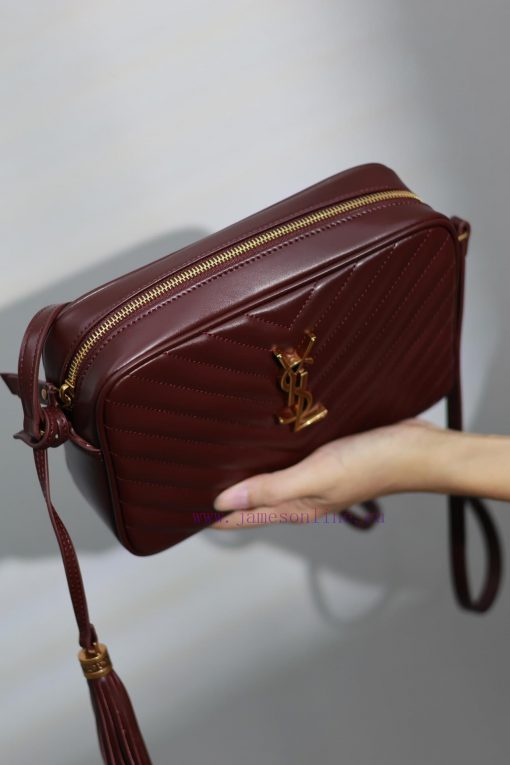 Yves Saint Laurent Bags NewLou Camera Bag _ Date RedTop level imported Italian cowhide camera bag. Hong Kong purchas 3ihr0twa - Image 6