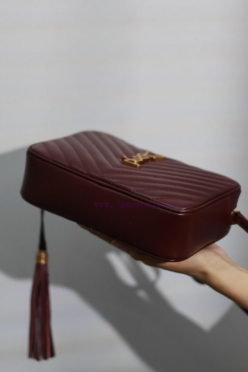Yves Saint Laurent Bags NewLou Camera Bag _ Date RedTop level imported Italian cowhide camera bag. Hong Kong purchas 3ihr0twa - Image 8
