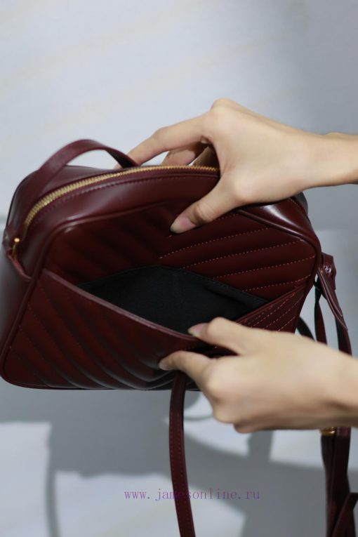 Yves Saint Laurent Bags NewLou Camera Bag _ Date RedTop level imported Italian cowhide camera bag. Hong Kong purchas 3ihr0twa - Image 10