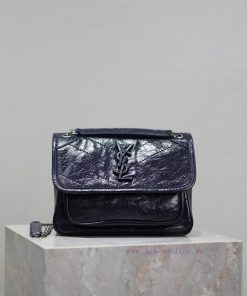 Yves Saint Laurent Bags Blue oil wax skin 22cmNiki has been updated with a new version that is more practical. On th msrta56u