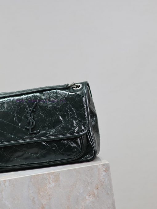 Yves Saint Laurent Bags Ink green wax skin 28cmNiki has been updated with a new version that is even more practical. 7vwbc7ch - Image 4