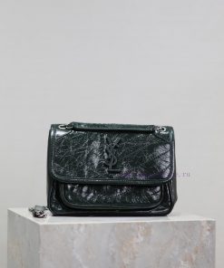 Yves Saint Laurent Bags Ink green wax skin 22cmNiki has been updated with a new version that is more practical. On t smylmpv0