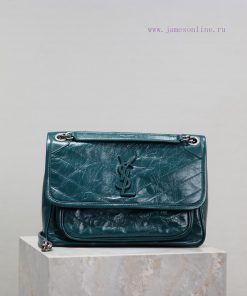 Yves Saint Laurent Bags Turquoise green oil wax skin 28cmNiki has been updated with a new version that is even more aijarktu