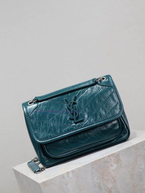 Yves Saint Laurent Bags Pine stone green oil wax skin 22cmNiki has been updated with a new version that is more prac yr9xjf2e - Image 3