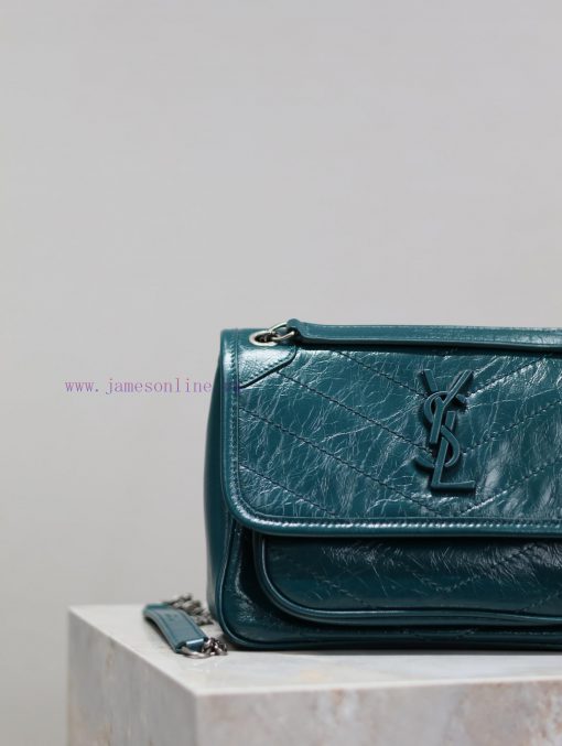 Yves Saint Laurent Bags Pine stone green oil wax skin 22cmNiki has been updated with a new version that is more prac yr9xjf2e - Image 4