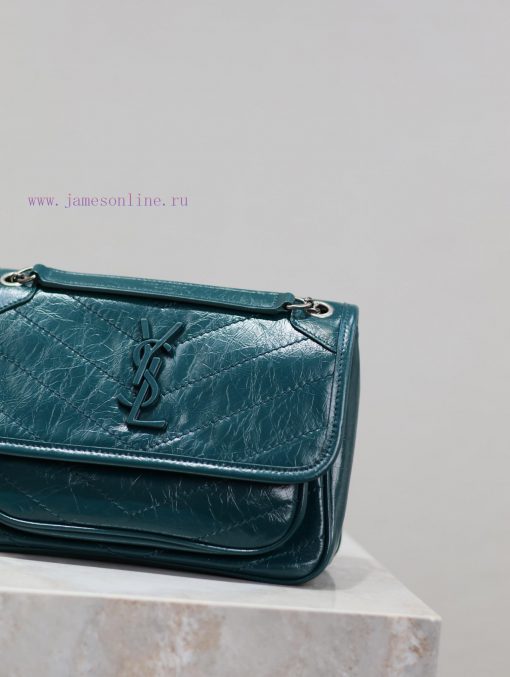 Yves Saint Laurent Bags Pine stone green oil wax skin 22cmNiki has been updated with a new version that is more prac yr9xjf2e - Image 5