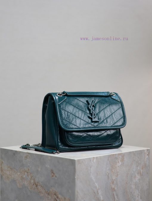 Yves Saint Laurent Bags Pine stone green oil wax skin 22cmNiki has been updated with a new version that is more prac yr9xjf2e - Image 7