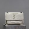 Yves Saint Laurent Bags Milk white oil wax skin 28cmNiki has been updated with a new version that is even more pract qj3jp548