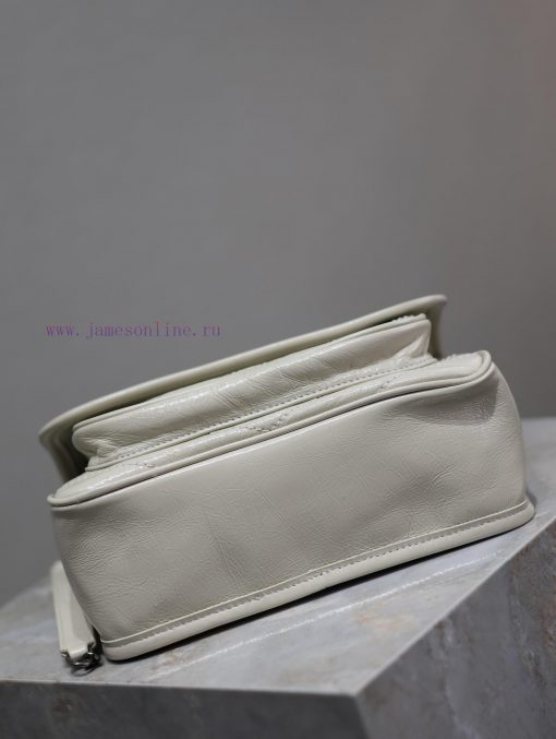 Yves Saint Laurent Bags Milk white oil wax skin 22cmNiki has been updated with a new version that is more practical. wichhn1v - Image 8