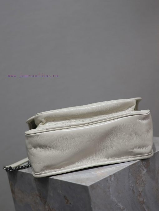 Yves Saint Laurent Bags Milk white oil wax skin 28cmNiki has been updated with a new version that is even more pract qj3jp548 - Image 9