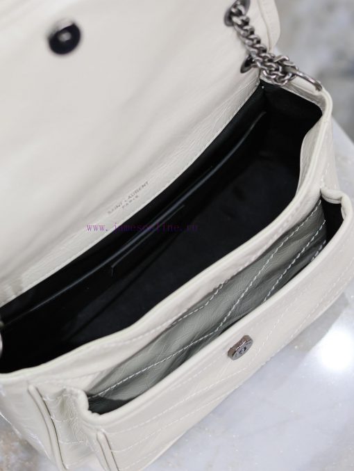 Yves Saint Laurent Bags Milk white oil wax skin 22cmNiki has been updated with a new version that is more practical. wichhn1v - Image 10
