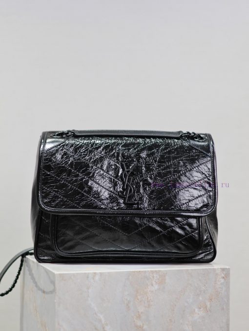 Yves Saint Laurent Bags Black button oil wax leather 32cmNiki has been updated with a new version that is even more p7wp0j53 - Image 2