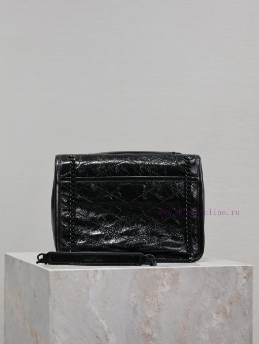 Yves Saint Laurent Bags Black button oil wax leather 22cmNiki has been updated with a new version that is more pract r6z3hzt2 - Image 7