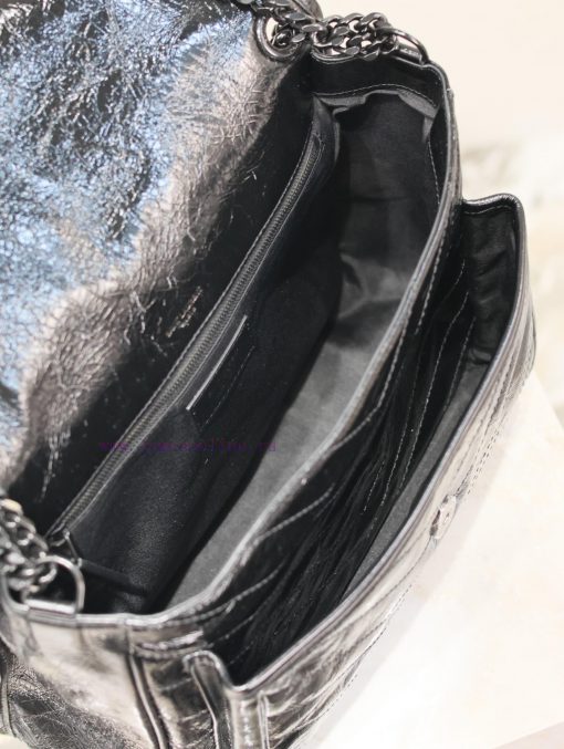 Yves Saint Laurent Bags Black button oil wax leather 32cmNiki has been updated with a new version that is even more p7wp0j53 - Image 10