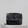 Yves Saint Laurent Bags Black silver buckle oil wax skin 22cmNiki has been updated with a new version that is more p h8q9pd6t