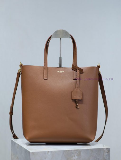 Yves Saint Laurent Bags Shopping tote bag_ Vertical shopping bag with shoulder strapA simple and low-key solid color x4yu5ei7