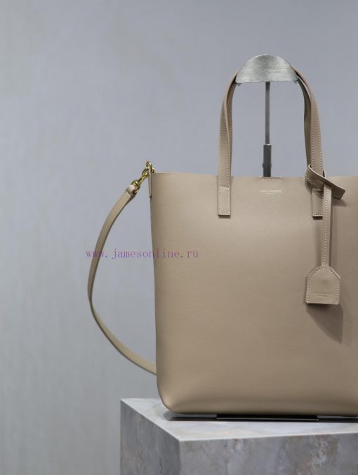 Yves Saint Laurent Bags Shopping tote bag_ Vertical shopping bag with shoulder strapA simple and low-key solid color gwpujqi8 - Image 4