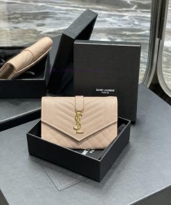 Yves Saint Laurent Bags New Product Short Clip - Pink Gold BuckleVery small and exquisite; Imported Italian caviar c n9bfzei3