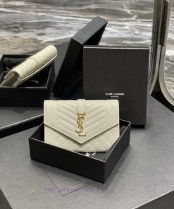 Yves Saint Laurent Bags New product short clip - white gold buckleVery small and exquisite; Imported Italian caviar vmqv02zj