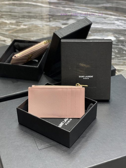Yves Saint Laurent Bags New Card Bag - Pink Gold Buckle𝑴𝒐𝒏𝒐𝒈𝒓𝒂𝒎𝑭𝒓𝒂𝒈𝒎𝒆𝒏𝒕𝒔 One of the most beautiful card bags in hist yc1ivcvu - Image 10