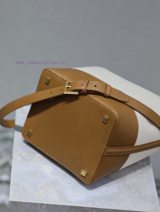 Yves Saint Laurent Bags Yellow soil mixed with cotton and linenThe new super beautiful water bucket bag from the LE hsqfuoxc - Image 10