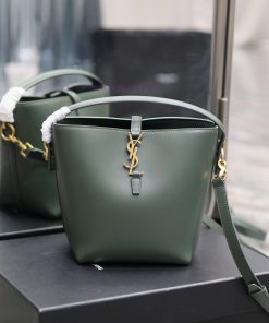 Yves Saint Laurent Bags LE 37 Bucket Bag Small_Super Beautiful Bucket Bag with Handheld _ New bag design, made of It 2bliadqa