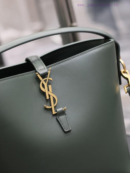 Yves Saint Laurent Bags LE 37 Bucket Bag Small_Super Beautiful Bucket Bag with Handheld _ New bag design, made of It 2bliadqa - Image 6