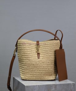 Yves Saint Laurent Bags LE 37 woven water bucket bag_The joy of woven bags | The new limited edition series is here~ 4ux4i97r