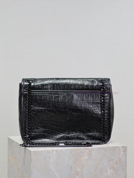 Yves Saint Laurent Bags Niki-28cm Black Crocodile PatternIt's not too cool at all. The bag has a beautiful shape wit 3gv378lb - Image 7