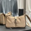 Yves Saint Laurent Bags Apricot silver buckle with black edged nylonLE 5 A ̀ 7_ Nylon versionSalt college style sing ycb9qhct