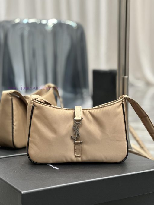 Yves Saint Laurent Bags Apricot silver buckle with black edged nylonLE 5 A ̀ 7_ Nylon versionSalt college style sing ycb9qhct - Image 2