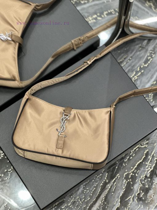 Yves Saint Laurent Bags Apricot silver buckle with black edged nylonLE 5 A ̀ 7_ Nylon versionSalt college style sing ycb9qhct - Image 10