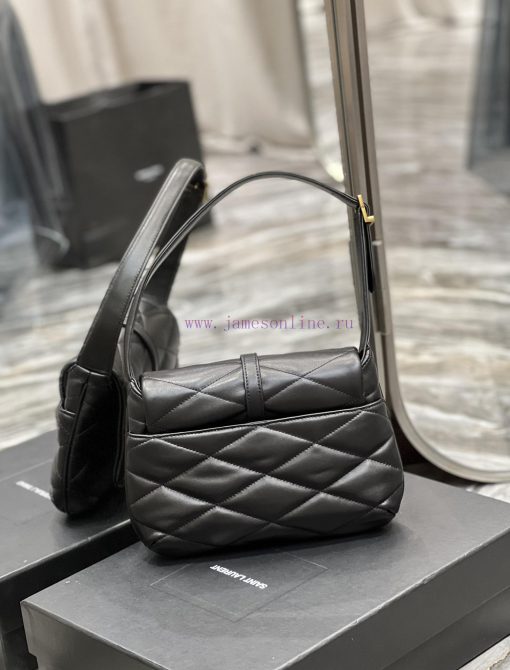 Yves Saint Laurent Bags The LE 57 series quilted armpit bag, these days without an armpit bag, I'm too embarrassed t d66o9pvf - Image 6