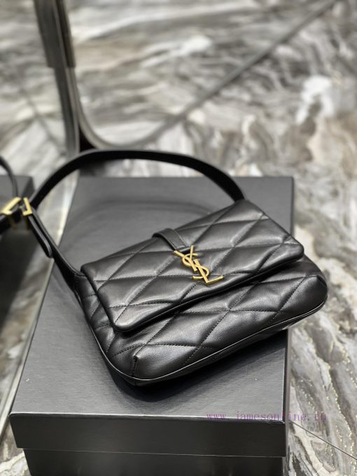 Yves Saint Laurent Bags The LE 57 series quilted armpit bag, these days without an armpit bag, I'm too embarrassed t d66o9pvf - Image 8