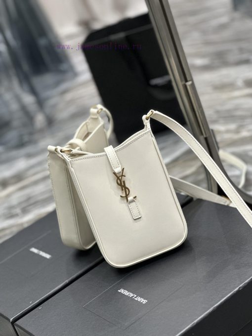 Yves Saint Laurent Bags WhiteNew member of LE 5A7 series - Mobile bagRecommended for Wall Crack: This mini phone bag vgomeoh4 - Image 3