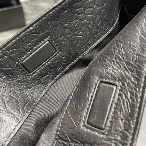 Yves Saint Laurent Bags Niki shopping bag_The combination of medium light crocodile pattern and black gives it a coo pcoq2lrh - Image 7