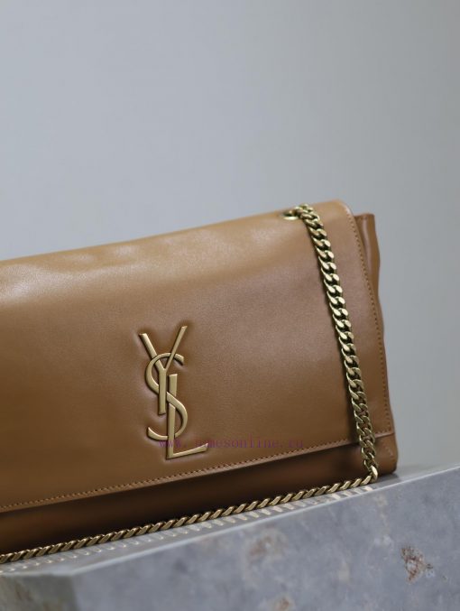 Yves Saint Laurent Bags Yellow plain weaveKate_ reversible suede&plain weave leatherBuying one bag is equivalent to dqvpmf32 - Image 3