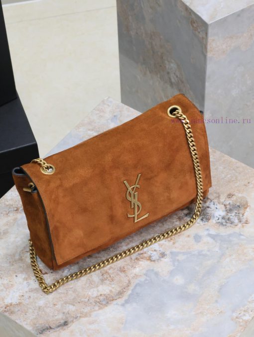 Yves Saint Laurent Bags Crocodile pattern paired with suedeKate_ reversible suede&crocodile patternBuying one bag is tg2j991v - Image 5