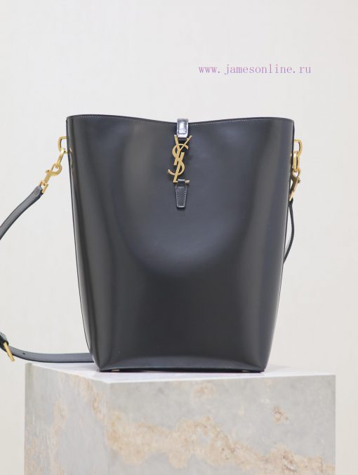 Yves Saint Laurent Bags Black Large New EditionThe new super beautiful water bucket bag of LE 5A ̀ 7 series is made kd946qvw - Image 2