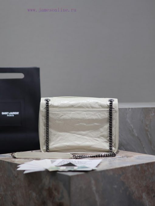 Yves Saint Laurent Bags Medium 28cm_Milk whiteThe new Niki is more practical, adding a D-buckle on each side and an ahmnk358 - Image 6