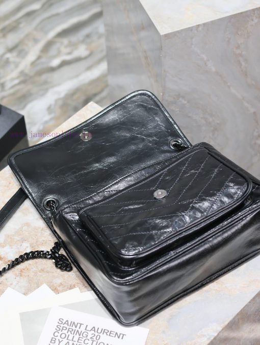 Yves Saint Laurent Bags Medium 28cm_Black chain with black buckleThe new Niki is more practical, adding a D-buckle o qgt5oaz2 - Image 8