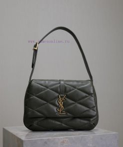 Yves Saint Laurent Bags Green gold buckleLE 57 Series Quilted Underarm BagThese days, without an armpit bag, I feel qhp114fn